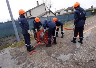 jeunes sapeurs pompiers Dauphiné EST
