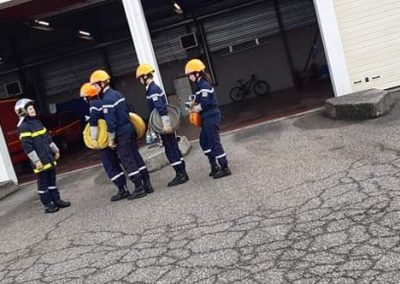 jeunes sapeurs pompiers Dauphiné EST