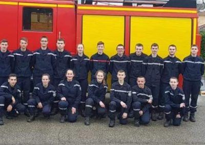 jeunes sapeurs pompiers Dauphiné EST