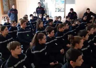 jeunes sapeurs pompiers Dauphiné EST